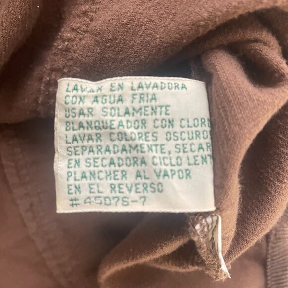 St John's Bay Wildermess Lodges Brown Corduroy Button-Up‎ Shirt Women's SZ M - Picture 7 of 11